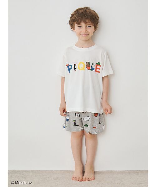 新品♡ジェラートピケ Dick Bruna 接触冷感　ショートパンツ　ミッフィー Dick Bruna】【接触冷感】総柄ショートパンツ(ショートパンツ