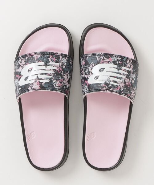 [New Balance] сандалии 25.0cm черный × розовый мужской 