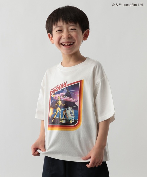 FOUND GOOD tシャツ スターウォーズ/BプリントTEE5S キッズ 子供