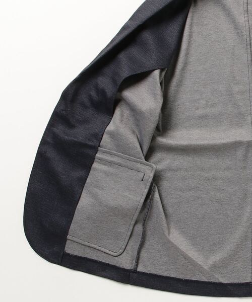「LANVIN en Bleu」 テーラードジャケット 48 ブラック系その他 メンズ_画像3