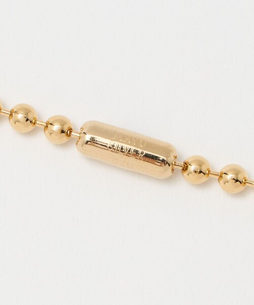 MAYU マユ　23mm gold circle necklace　ネックレス MAYU ネックレス 「MAYU」ボールチェーン レディース : ZOZOTOWN