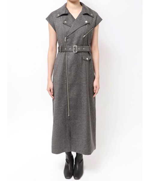 MURUA（ムルーア） ワンピース ライダースライクジャンスカ : ZOZOTOWN