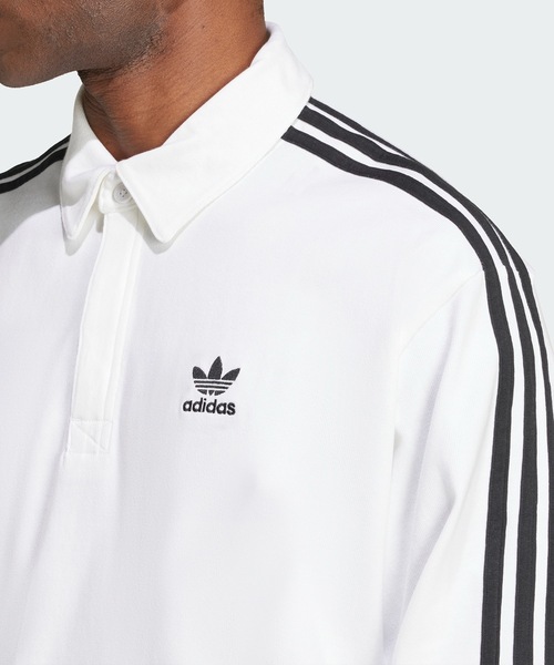 adidas アディダス originals RUGBY SHIRT ポロシャツ 送料無料adidas Originals MEN'S L/S RUGBY SHIRT (adidas