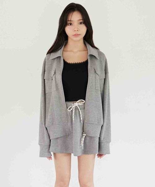 luan BACK OPEN VELOUR OP ルアン オンライン ショッピング 通販