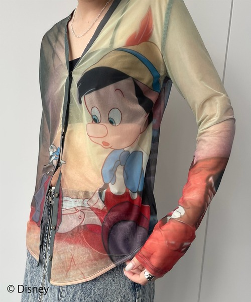 Disney（ディズニー） カーディガン DISNEY/2WAY SHEER CARDIGAN