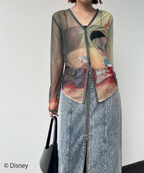 Disney（ディズニー） カーディガン DISNEY/2WAY SHEER CARDIGAN
