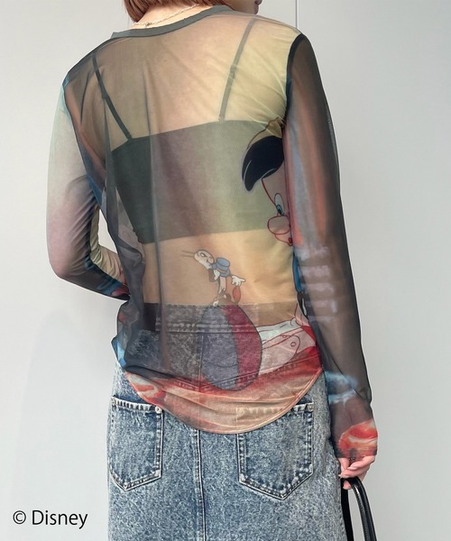 Disney（ディズニー） カーディガン DISNEY/2WAY SHEER CARDIGAN