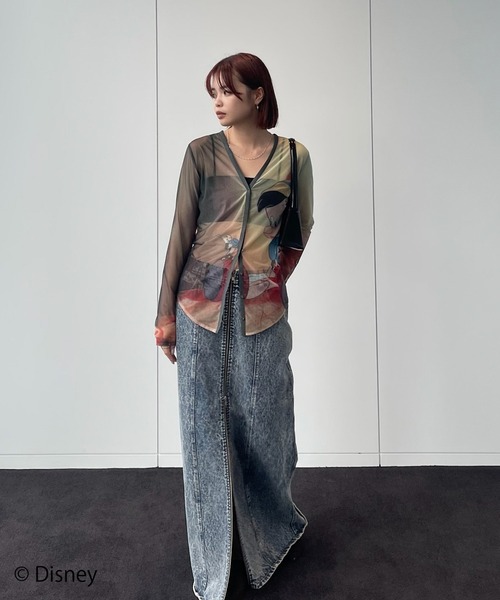 Disney（ディズニー） カーディガン DISNEY/2WAY SHEER CARDIGAN