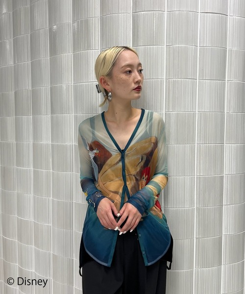 Disney（ディズニー） カーディガン DISNEY/2WAY SHEER CARDIGAN