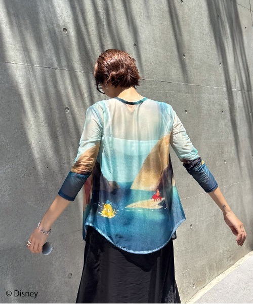 Disney（ディズニー） カーディガン DISNEY/2WAY SHEER CARDIGAN