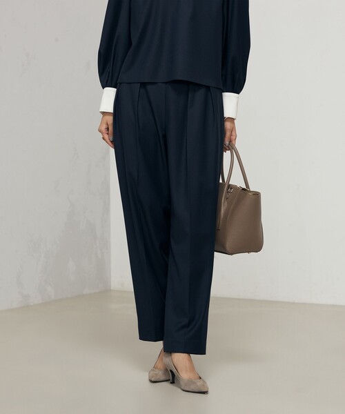 NOLLEY'S（ノーリーズ） パンツ 38 ネイビー レディース : ZOZOTOWN