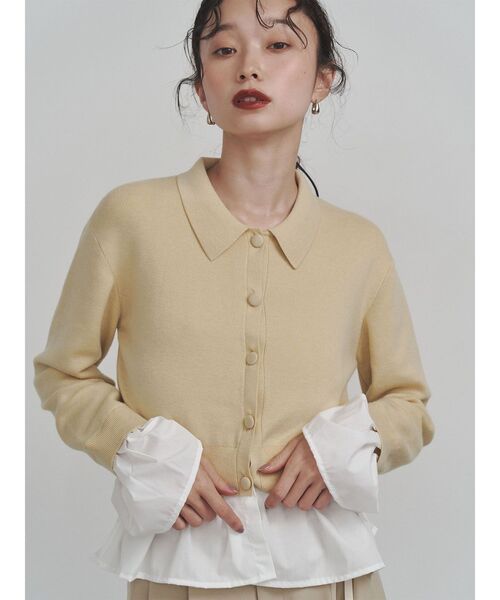 LAGUNAMOON（ラグナムーン） ニット セーター ペプラムドッキング