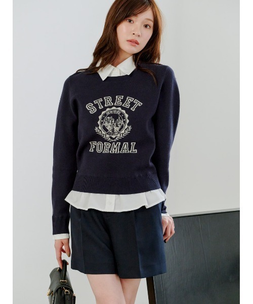 【新品】SNIDEL ジャガードドッキングニットTOPS IVR フリー SNIDEL スナイデル ジャガードドッキングニットTOPS IVR/Fレース