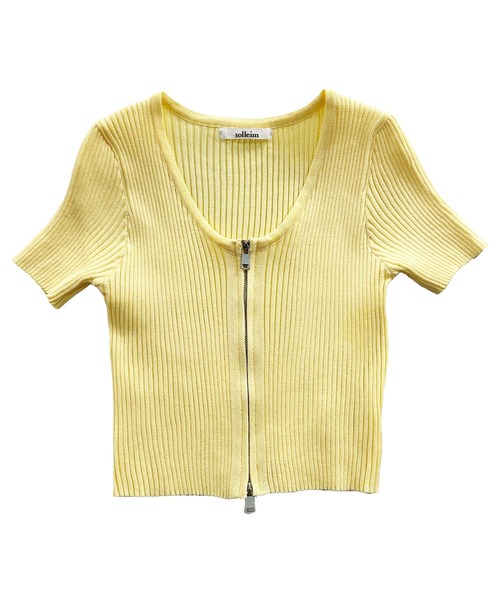 「solleim」 ニットカーディガン M ブラック レディース_画像5