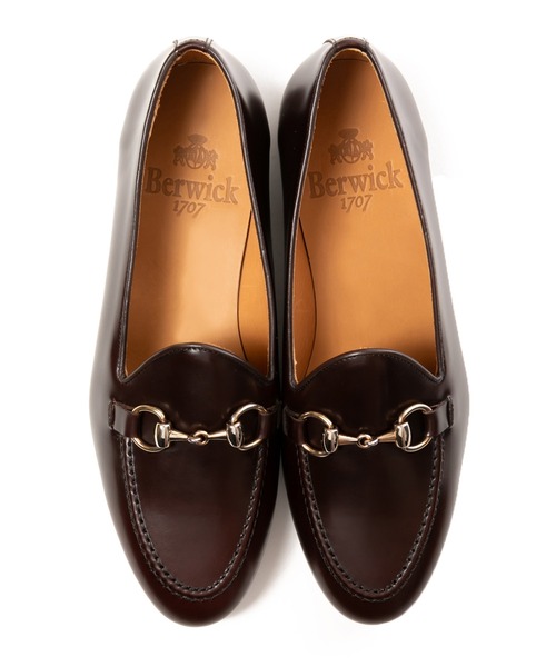 美品　バーウィック　ローファー　26cm Berwick 1707（バーウィック） ローファー Berwick コイン ローファー