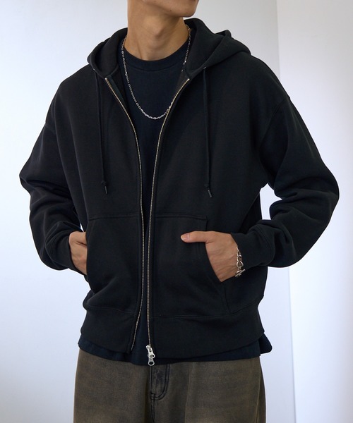 ユナイテッドアスレ パーカー 黒パーカー レディース トップス お洒落 長袖 黒 United Athle（ユナイテッドアスレ） パーカー 「United Athle」15