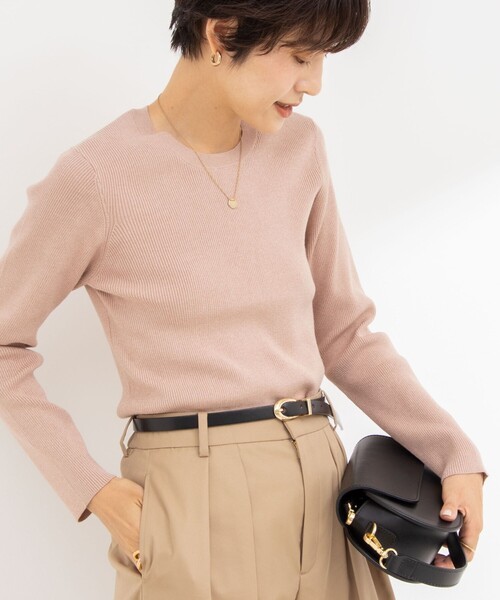 「NOLLEY'S Sophi」 長袖ニット 38 ブラック レディース_画像7