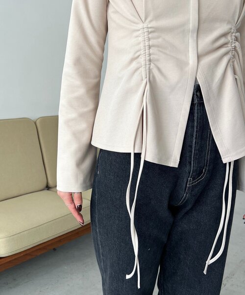 CAPRICIEUX LE'MAGE（カプリシューレマージュ） tシャツ ドロストリブT