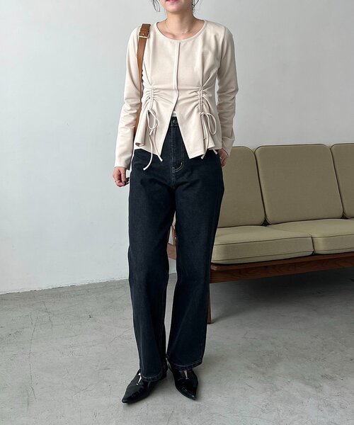 CAPRICIEUX LE'MAGE（カプリシューレマージュ） tシャツ ドロストリブT