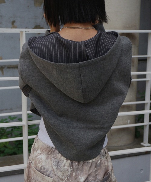 BONBOM（ボンボム） パーカー BONBOM×Ameri BONDING CORSET PARKA 