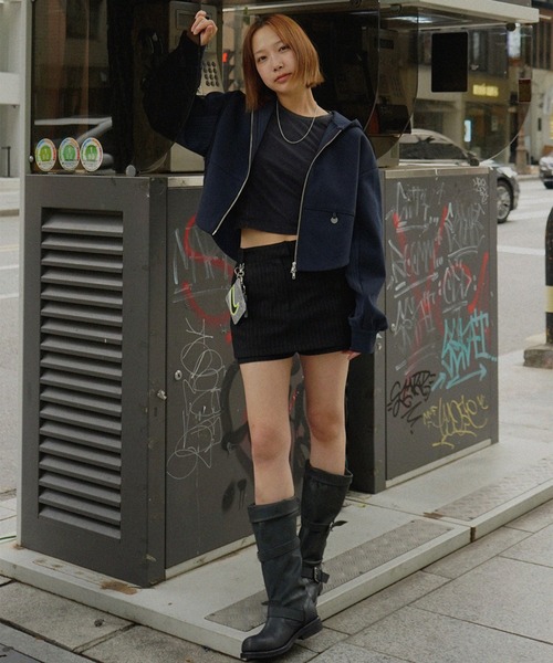 BONBOM（ボンボム） パーカー BONBOM×Ameri BONDING CORSET PARKA 