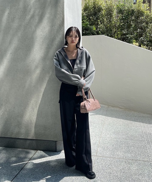 BONBOM（ボンボム） パーカー BONBOM×Ameri BONDING CORSET PARKA 
