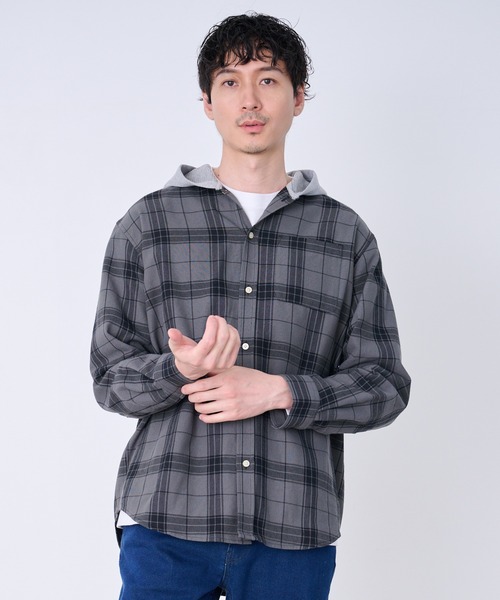 Arnold Palmer（アーノルドパーマー） シャツ シャドーチェック 長袖