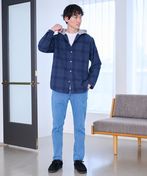 Arnold Palmer（アーノルドパーマー） シャツ シャドーチェック 長袖