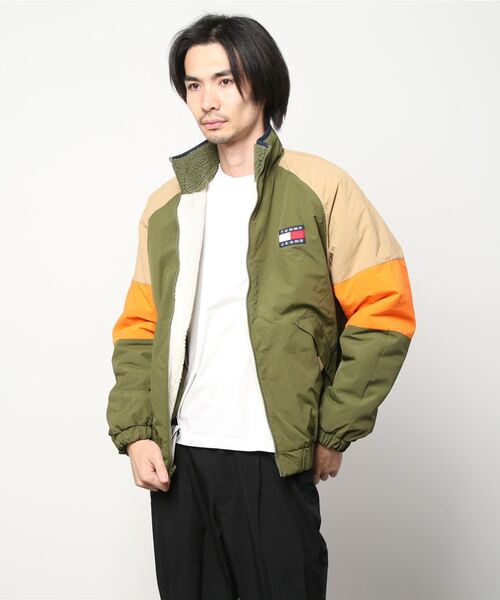 「TOMMY JEANS」 ブルゾン MEDIUM ネイビー メンズ_画像2