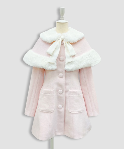 Honey Cinnamon（ハニーシナモン） コート アウター エコファーボレロA