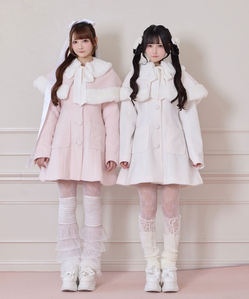 Honey Cinnamon（ハニーシナモン） コート アウター エコファーボレロA