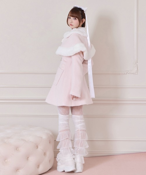 Honey Cinnamon（ハニーシナモン） コート アウター エコファーボレロA