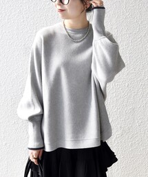 SHIPS any ニット セーター any:「手洗い可能」ダブルフェイス