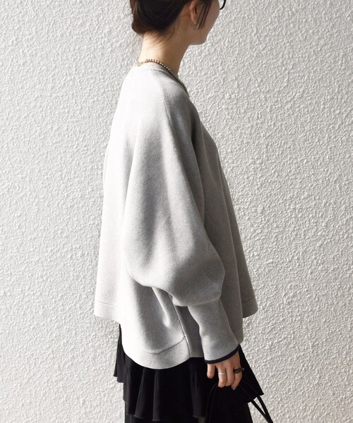 SHIPS any ニット セーター any:「手洗い可能」ダブルフェイス