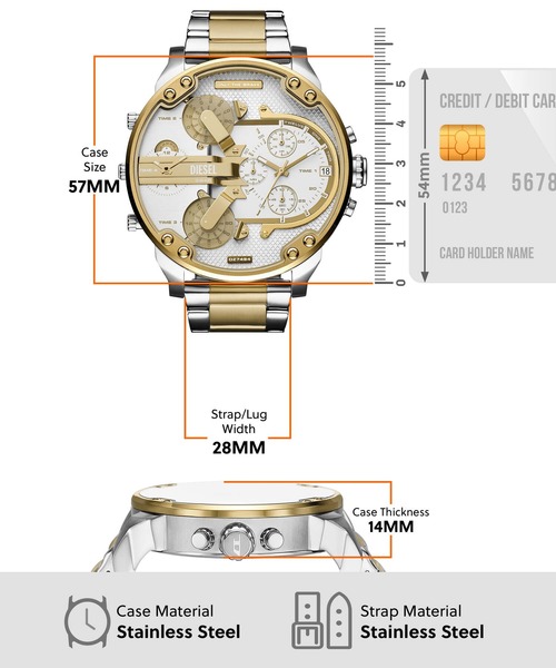 DIESEL（ディーゼル） 腕時計 腕時計 メンズ アナログ ステンレス