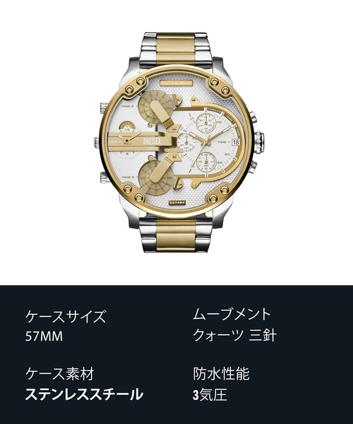 DIESEL（ディーゼル） 腕時計 腕時計 メンズ アナログ ステンレス