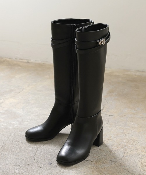 DONOBAN（ドノバン） ブーツ 美脚ドレスアップロングブーツ レディース