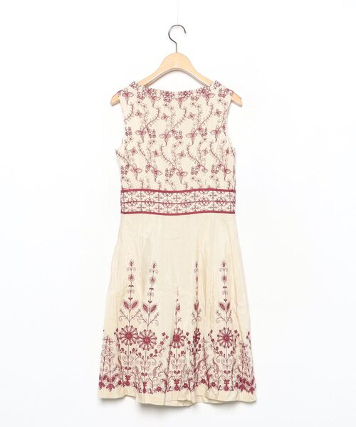 TOCCA（トッカ） ノースリーブワンピース 0 イエロー レディース