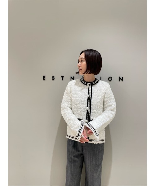 ESTNATION（エストネーション） ジャケット ノーカラージャケット