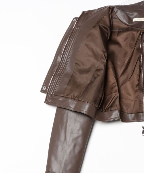 「Dream garden」 ブルゾン M ブラック レディース_画像3