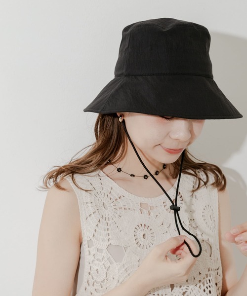 「SMELLY」 ハット - アイボリー レディース_画像8