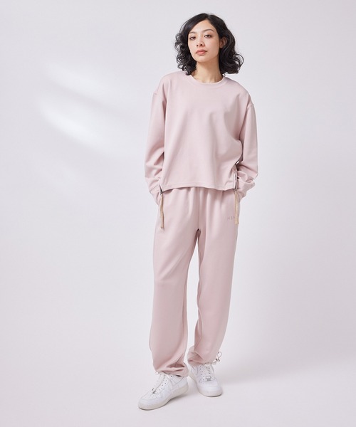 「NERGY」 イージーパンツ M ブラック系その他 レディース_画像2