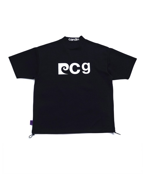 pierre cardin golf P logo short sleeve mock-neck/ピエールカルダン