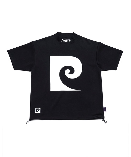 pierre cardin golf P logo short sleeve mock-neck/ピエールカルダン