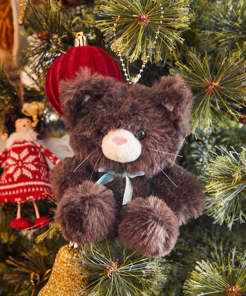 クリスマスファー付きぬいぐるみ クリスマス パンダ ぬいぐるみ リアル サンタクロース 本物 そっくり