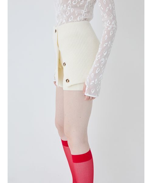 SORIN（ソリン） パンツ Wool Rib Layered Short Pants/ウールリブ