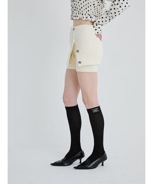 SORIN（ソリン） パンツ Wool Rib Layered Short Pants/ウールリブ