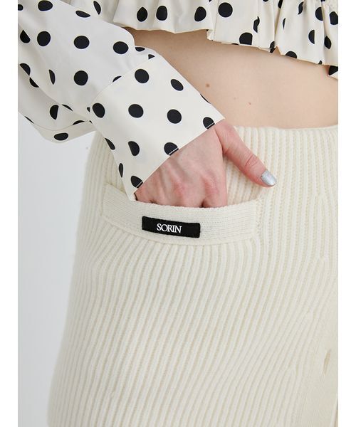 SORIN（ソリン） パンツ Wool Rib Layered Short Pants/ウールリブ