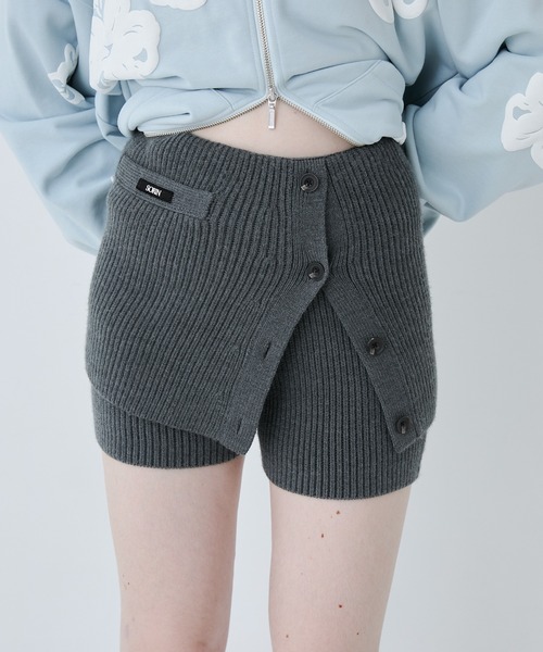 SORIN（ソリン） パンツ Wool Rib Layered Short Pants/ウールリブ