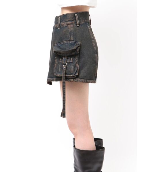 EMODA（エモダ） パンツ カーゴラップショートパンツ レディース